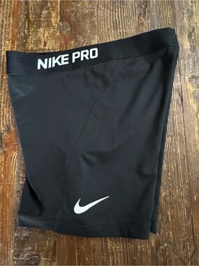 Nike Black Athletic Shorts with Branded Waistband